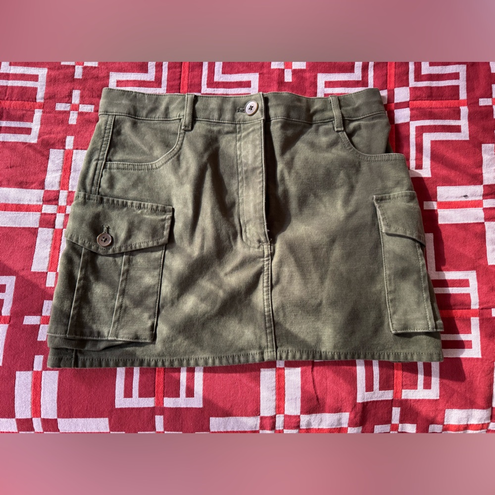 Wilfred Free Low Cargo Mini Skirt